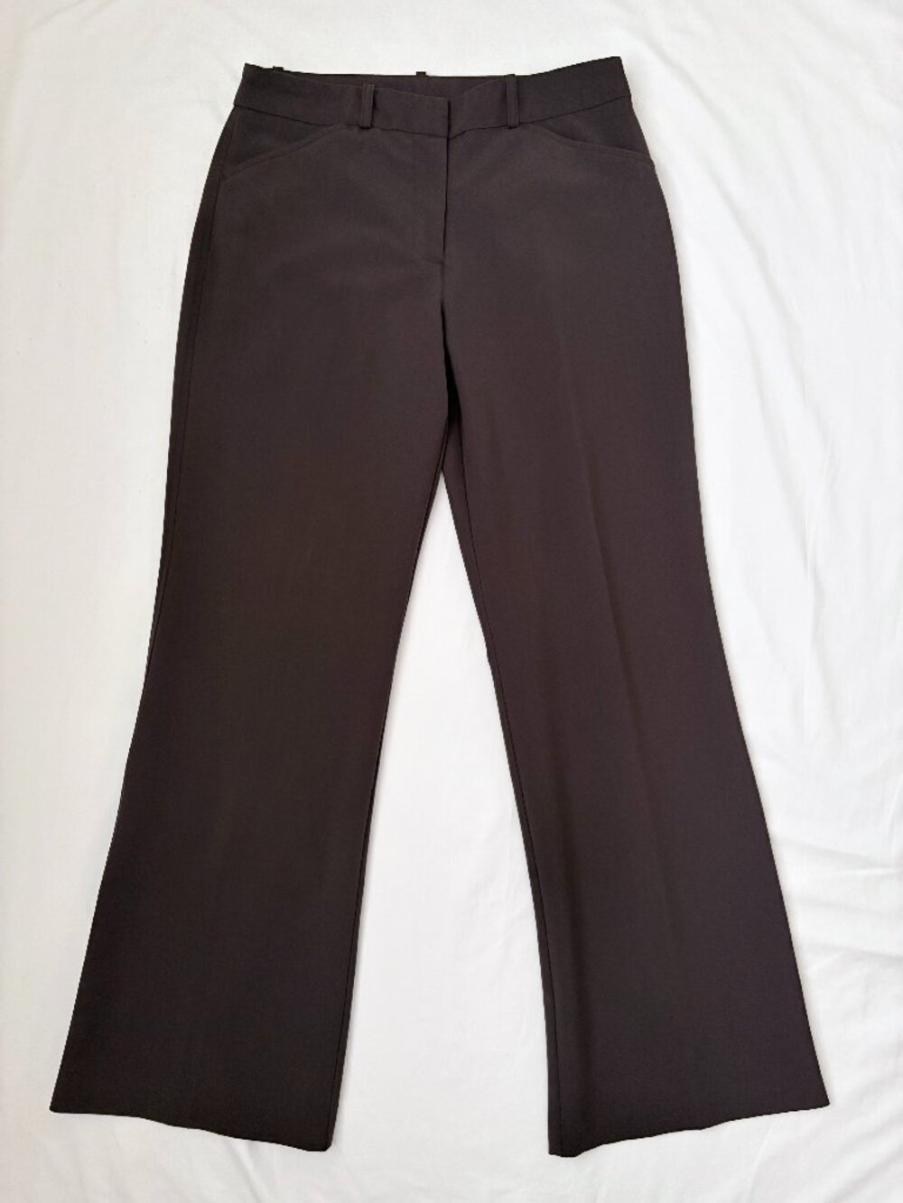 Worthington Modern Fit Chocolate Brown Dress Pants Size 10 Slacks